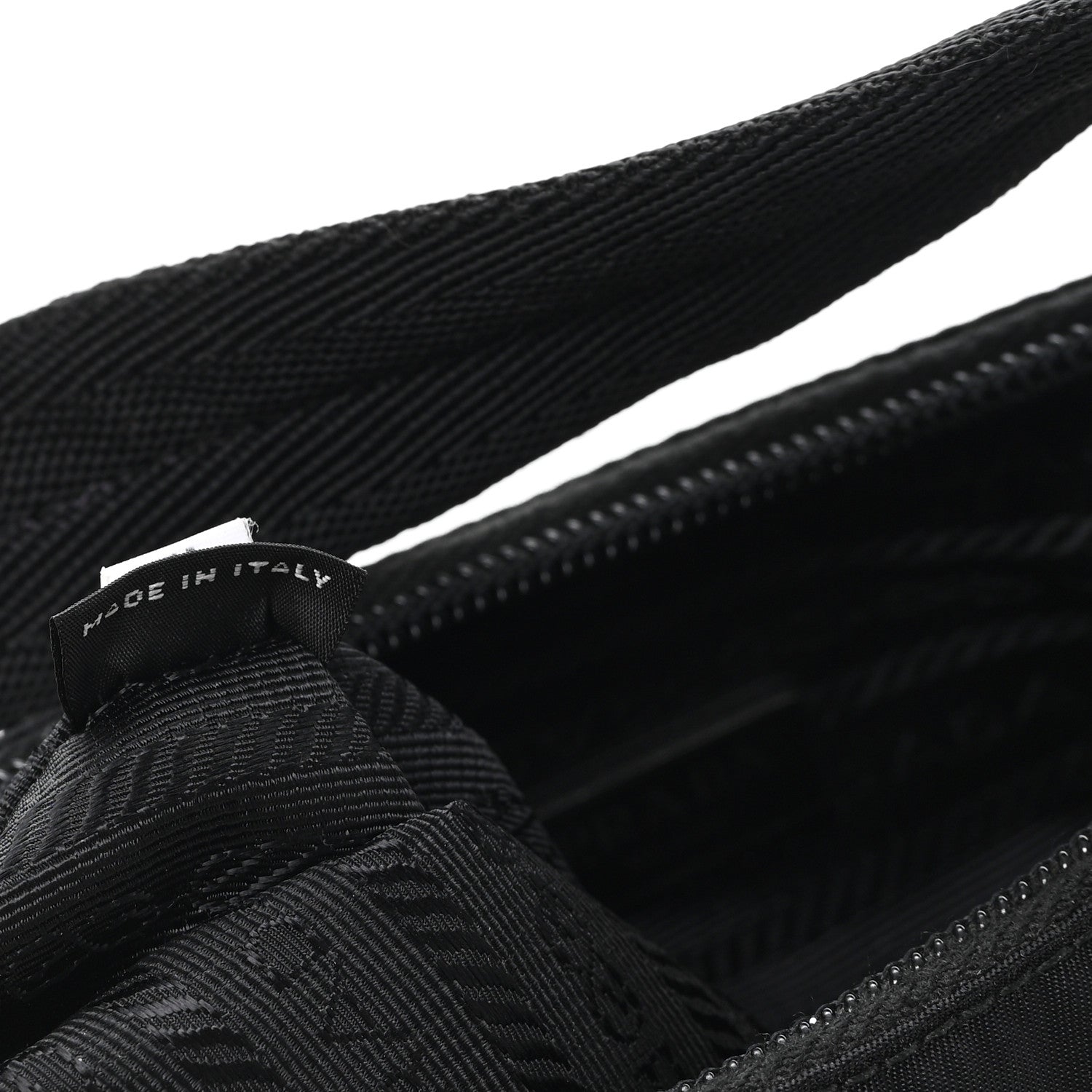 Prada Tessuto Nylon Mini Re-Edition 2000 Bag Black 7 of 10