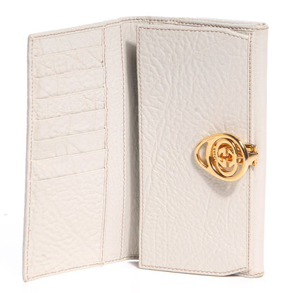 Gucci Monogram Interlocking GG Continental Wallet Off White 5 of 7
