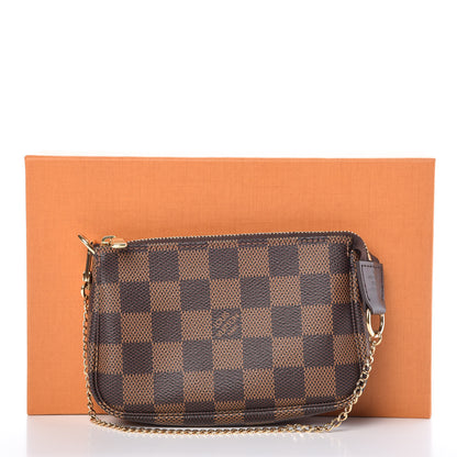 Louis Vuitton Damier Ebene Mini Pochette Accessories 10 of 10