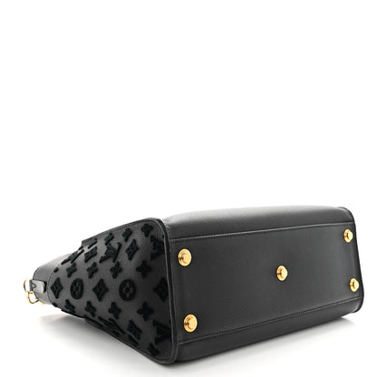 Louis Vuitton Calfskin Monogram Tufting On My Side Black 4 of 11