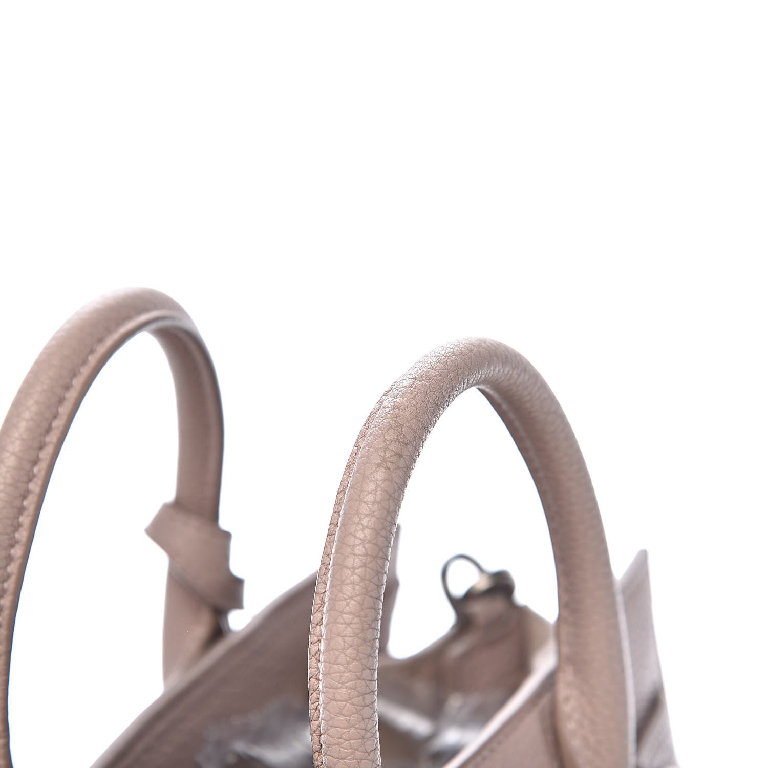 Saint Laurent Grained Calfskin Nano Sac De Jour Souple Nude 8 of 17