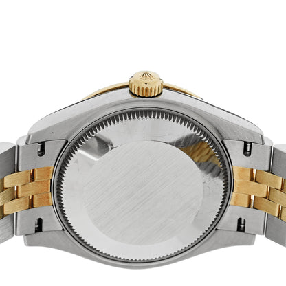 Rolex Stainless Steel 18K Yellow Gold Diamond Bezel Mother of Pearl 31mm Oyster Perpetual Datejust Watch 278383RBR 4 of 5
