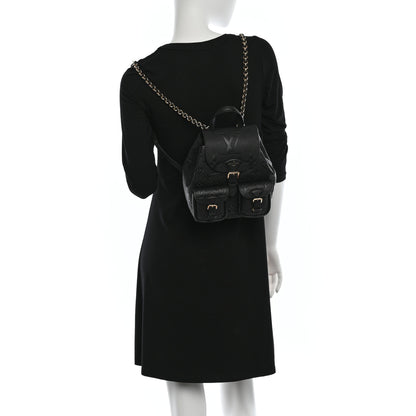 Louis Vuitton Empreinte Monogram Backup Backpack Black 2 of 10