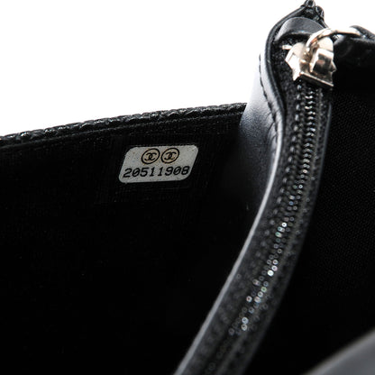 Chanel Caviar Timeless CC Wallet on Chain WOC Black 8 of 9