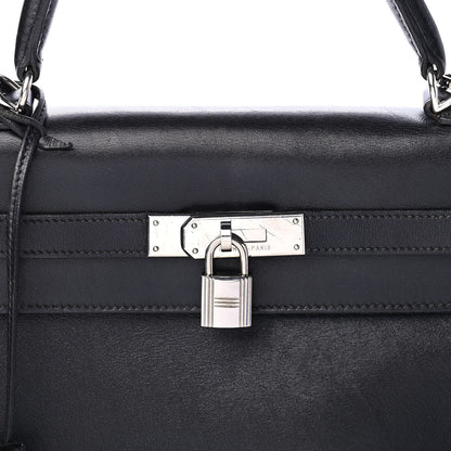 Hermes Chevre Shooting Star Kelly Retourne 32 Black 9 of 11