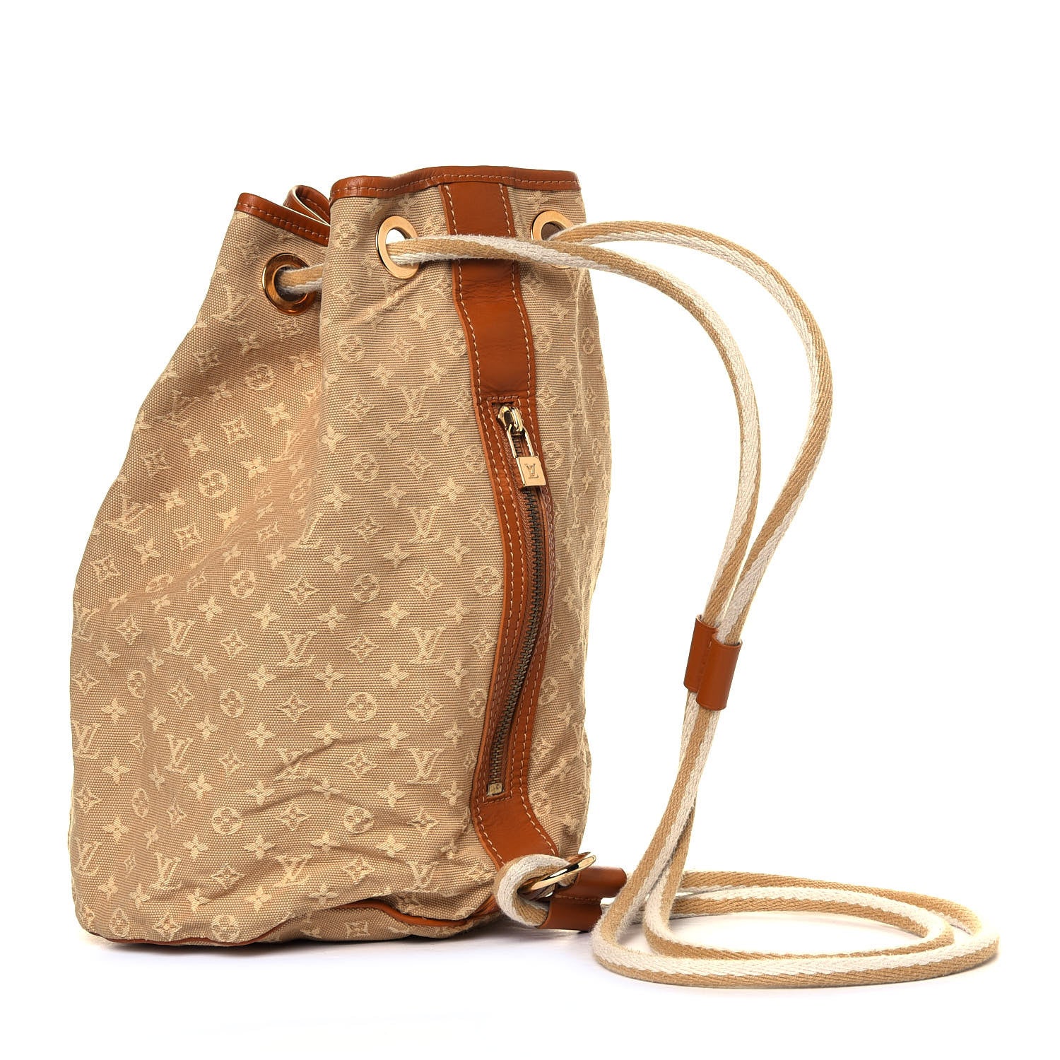 Louis Vuitton Mini Lin Monogram Betsy Backpack Beige 2 of 4