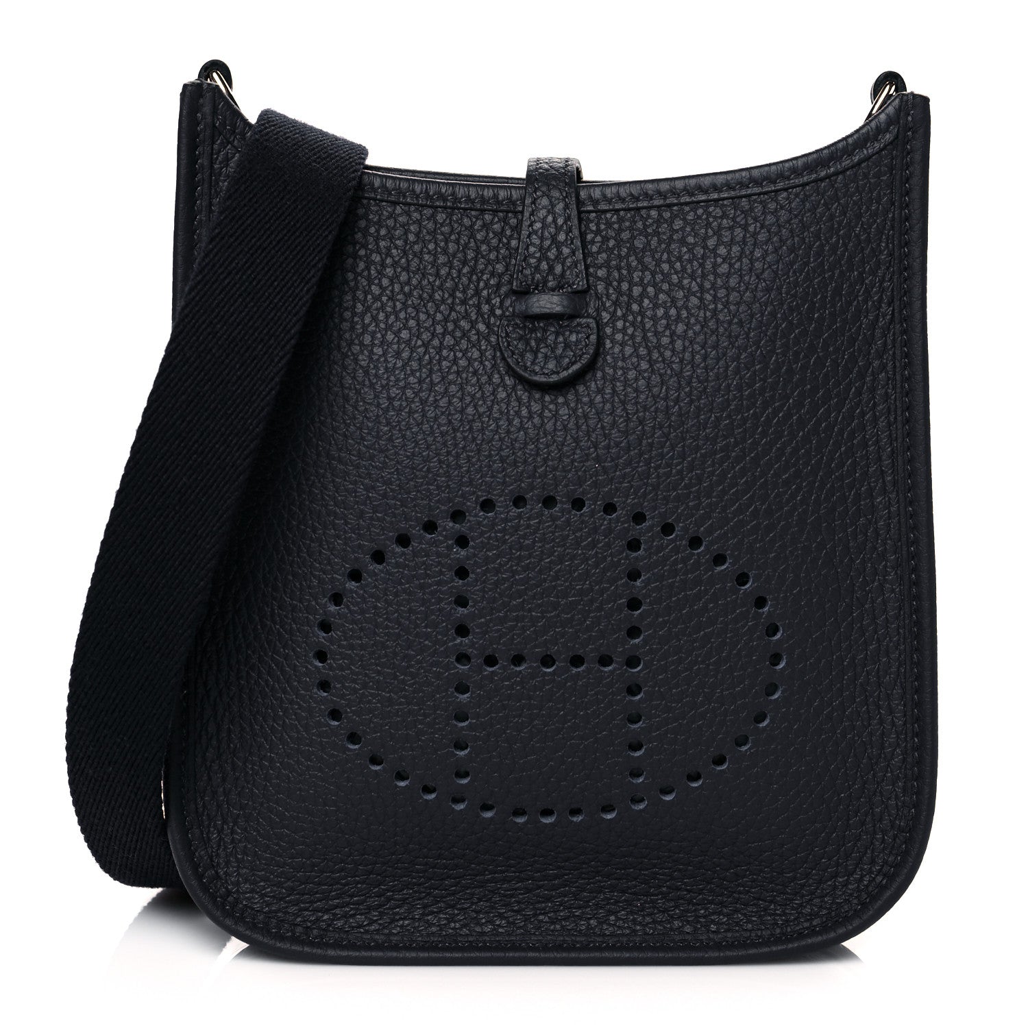 Hermes Taurillon Clemence Evelyne TPM Bleu Nuit 1 of 10