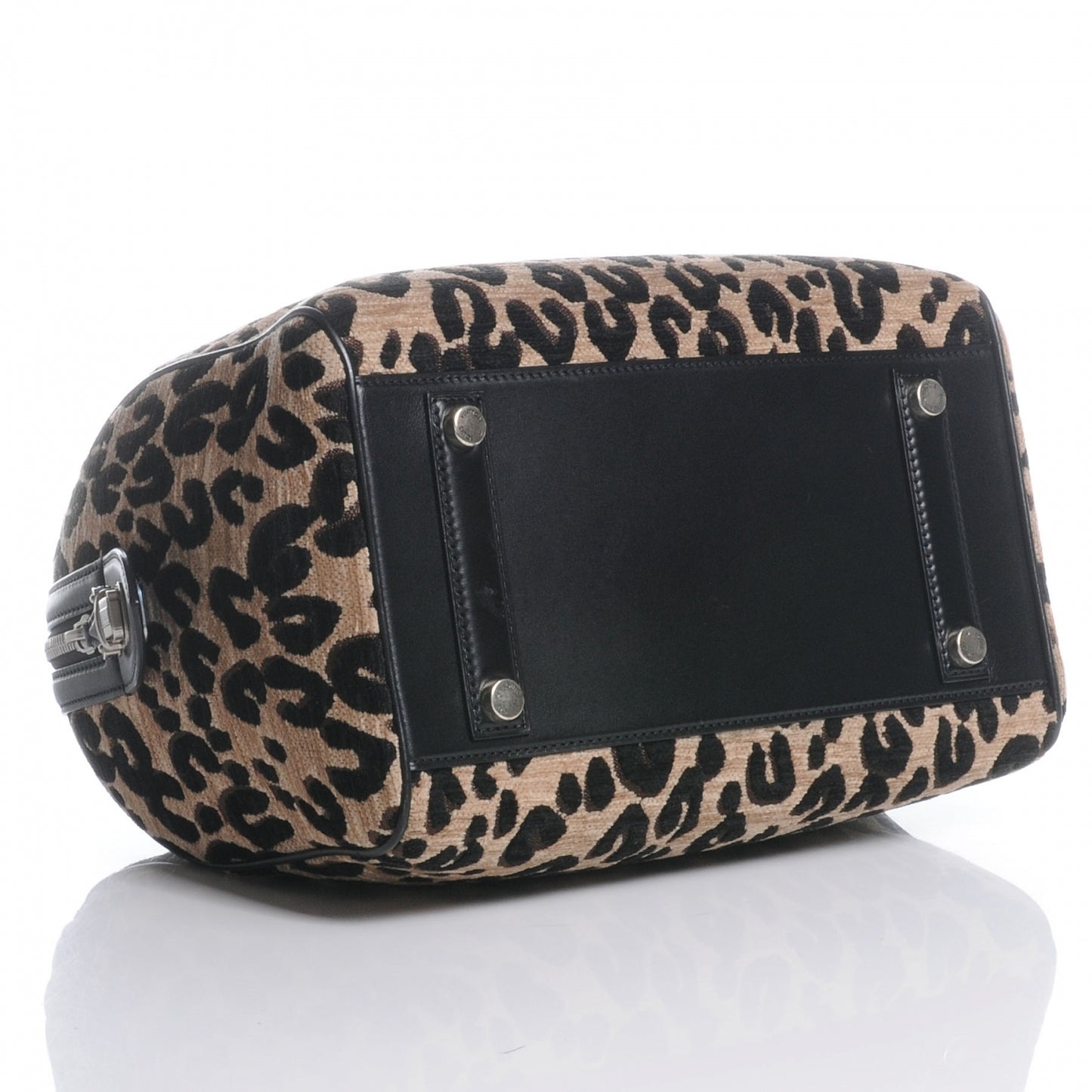 Jacquard Velvet Leopard Print Stephen Sprouse Speedy