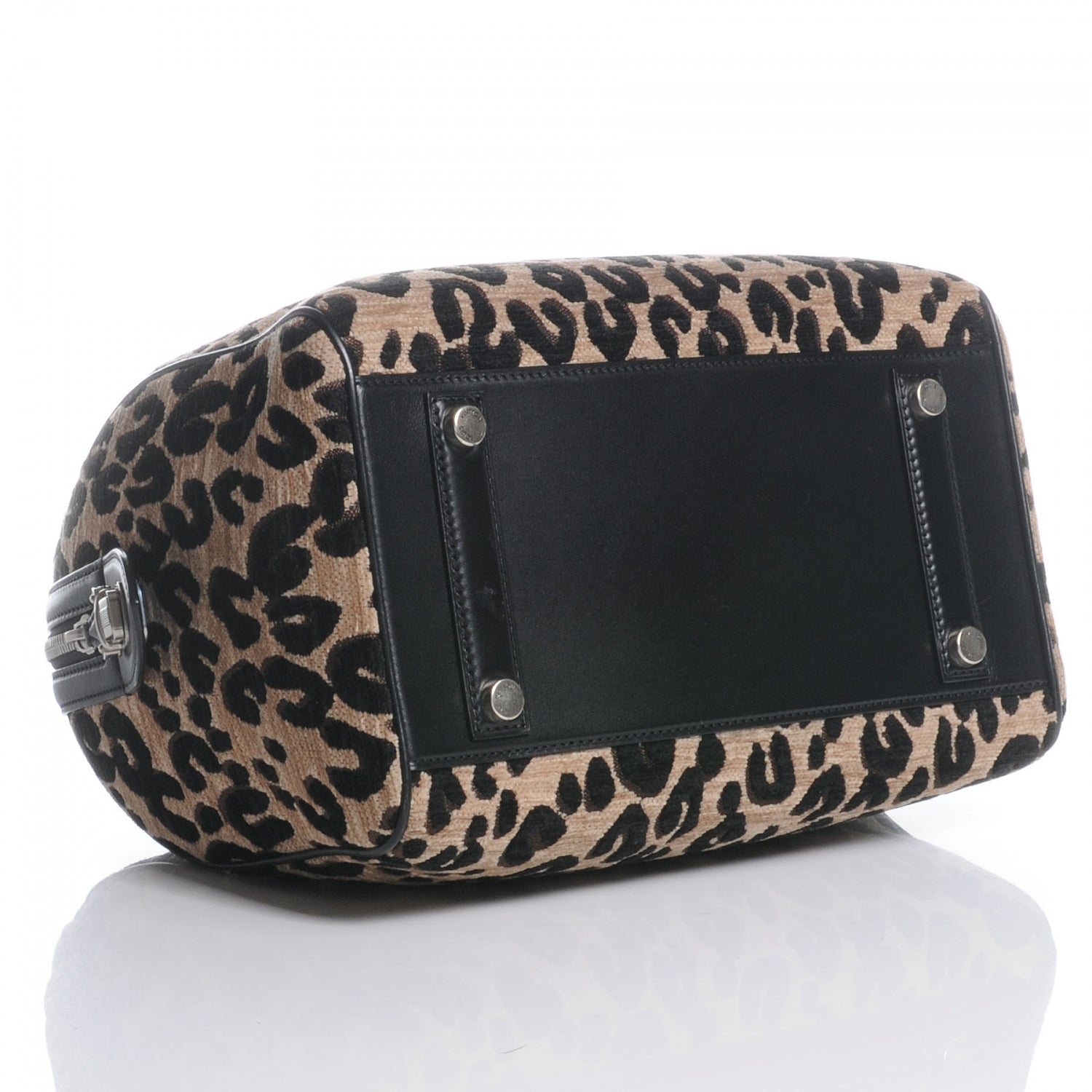 Louis Vuitton Jacquard Velvet Leopard Print Stephen Sprouse Speedy 4 of 7