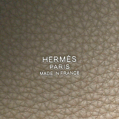 Hermes Taurillon Clemence Picotin Lock 18 PM Etoupe 6 of 11