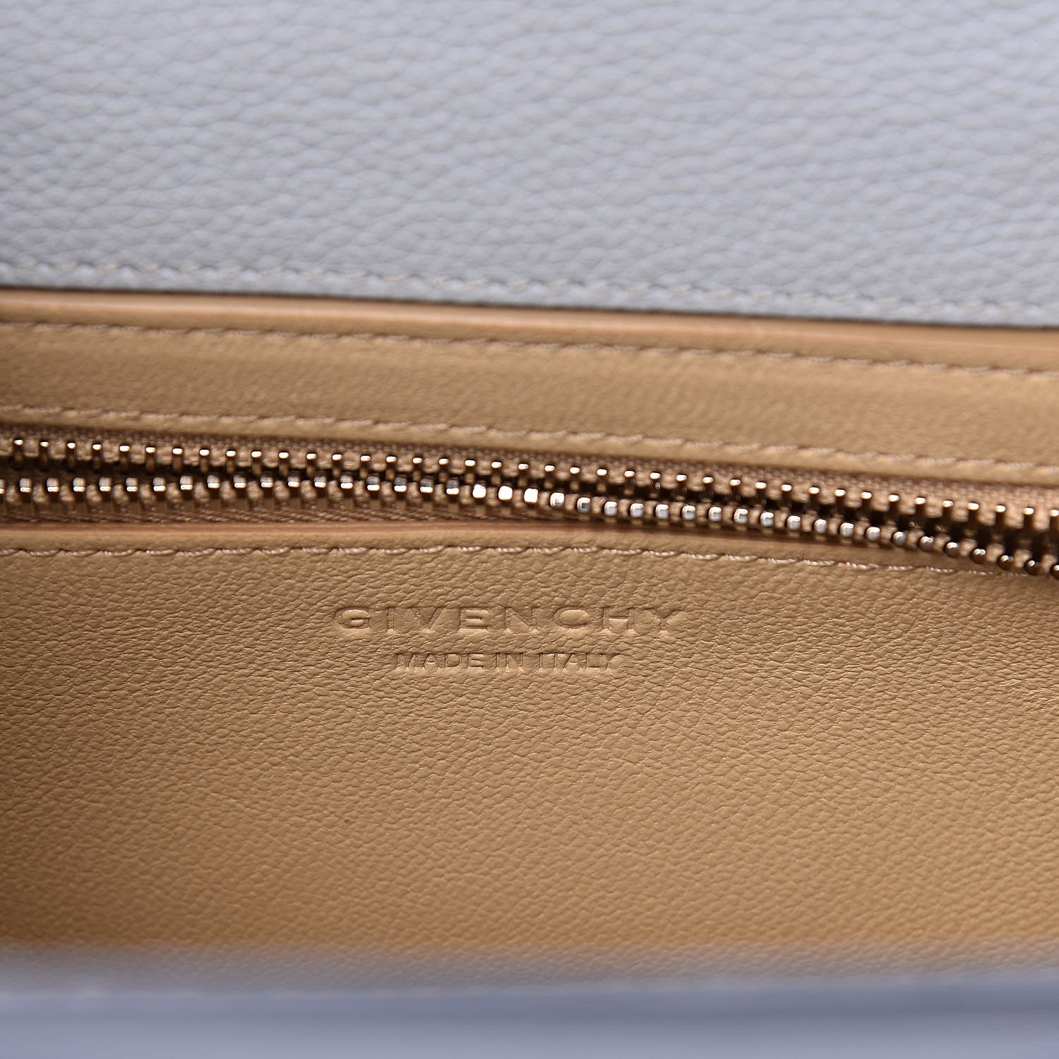 Givenchy Grained Calfskin Mini Horizon Satchel Pale Blue 6 of 12