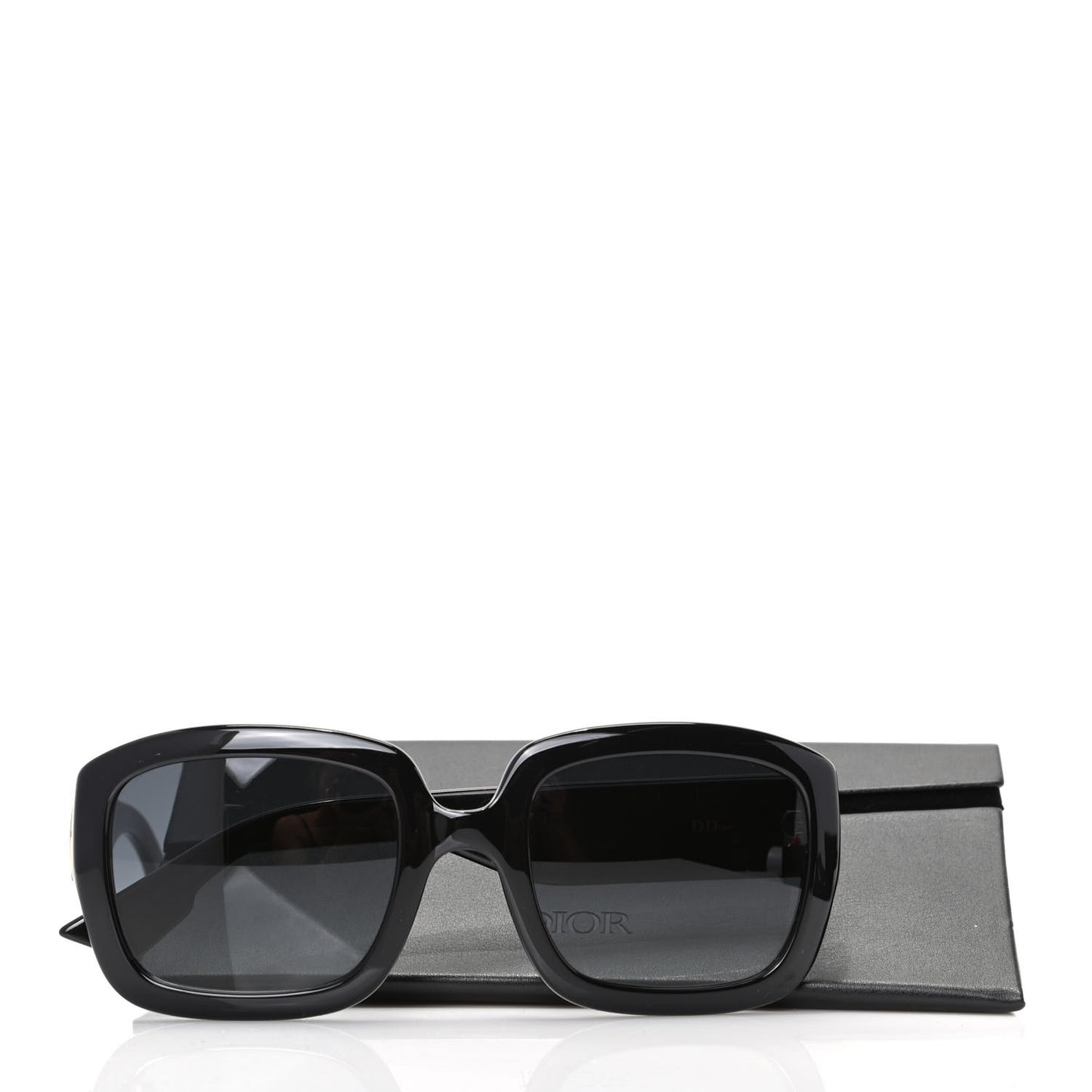 D Dior Square Sunglasses Black