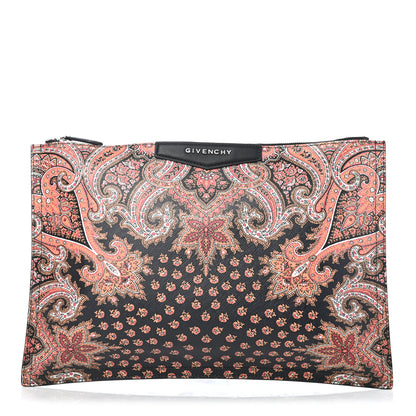 Givenchy Saffiano Paisley Print Medium Antigona Pouch 1 of 4