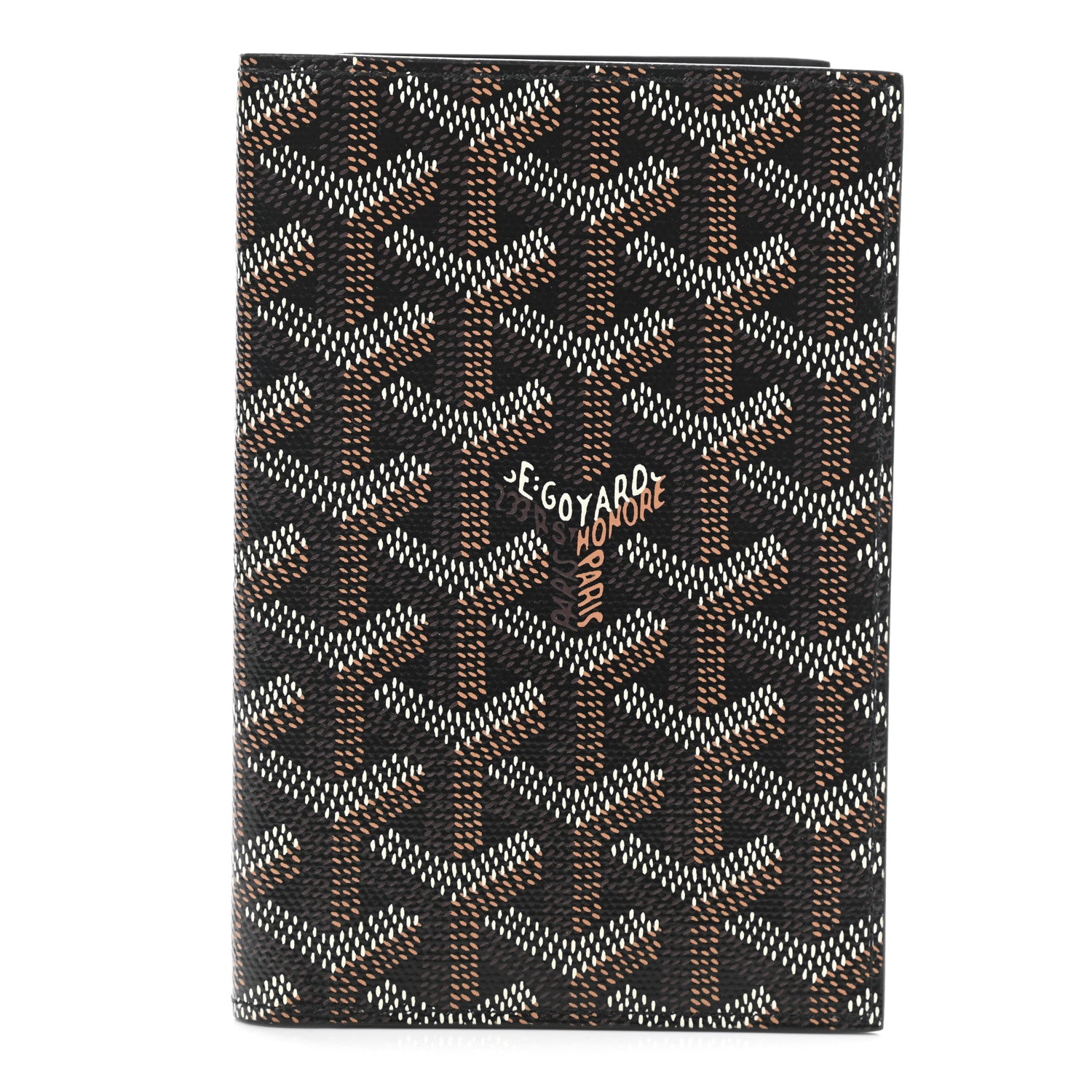 Goyard Goyardine Passport Wallet Black 1 of 6