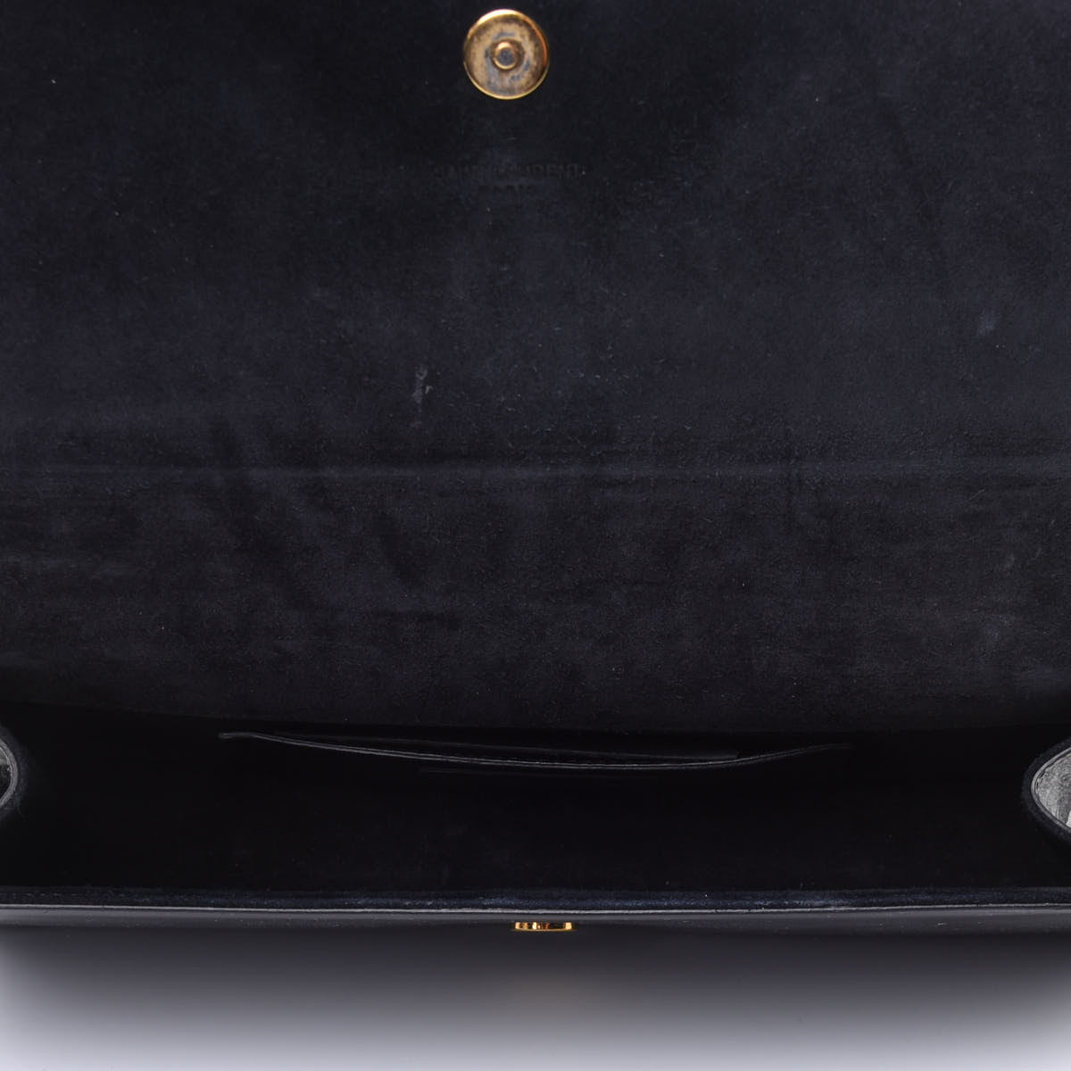 Patent Classic Monogram Cassandre Clutch Black