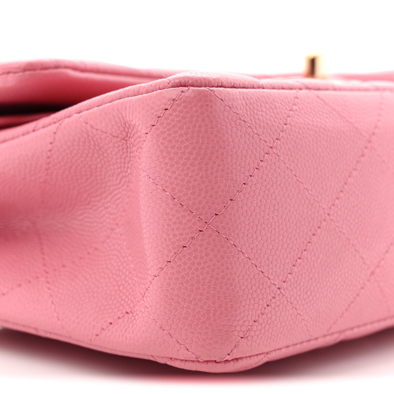 Chanel Caviar Quilted Small Double Flap Pink 9 of 11