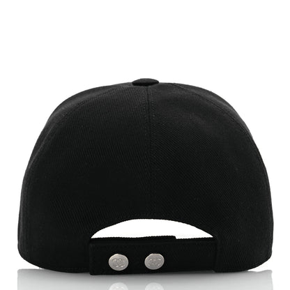 Chanel Cotton CC Cap Hat Black White 6 of 8