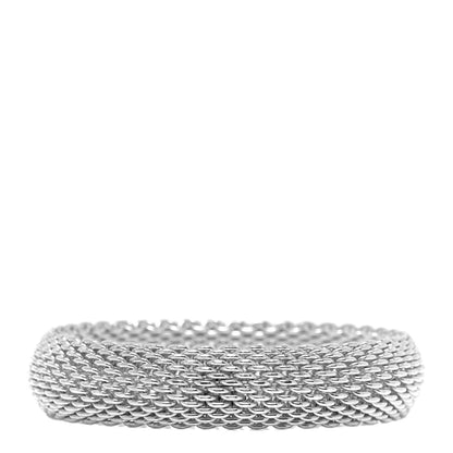 Tiffany Sterling Silver Somerset Mesh Bracelet 5 of 8