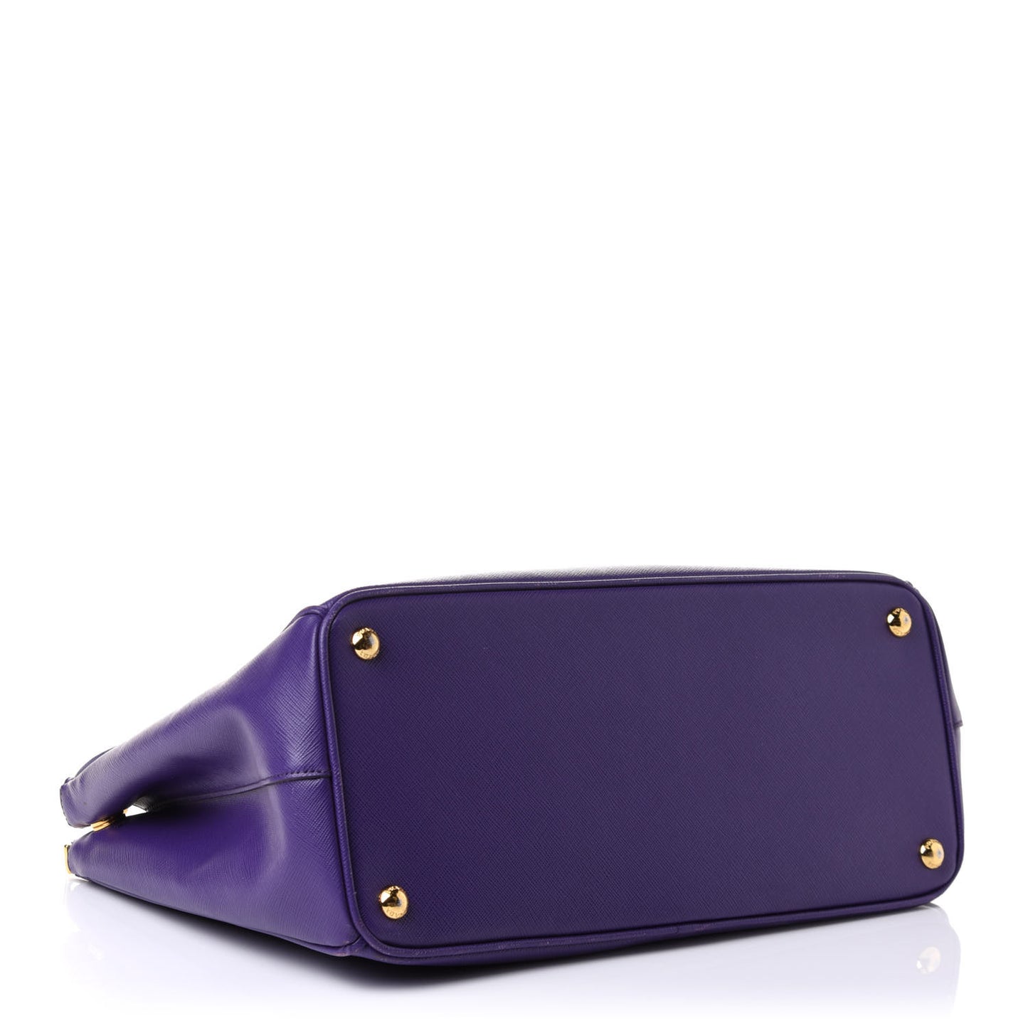 Saffiano Medium Galleria Double Zip Tote Viola