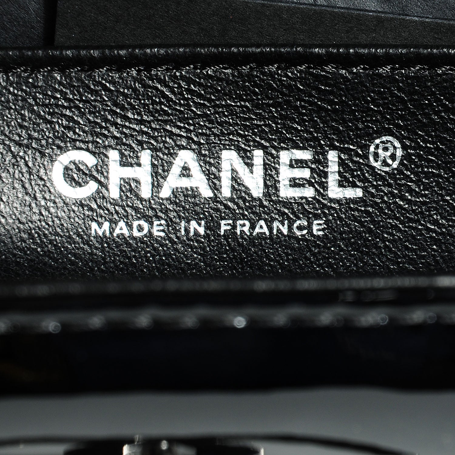 Chanel Patent Chevron Small Cutaway Flap Black 7 of 8