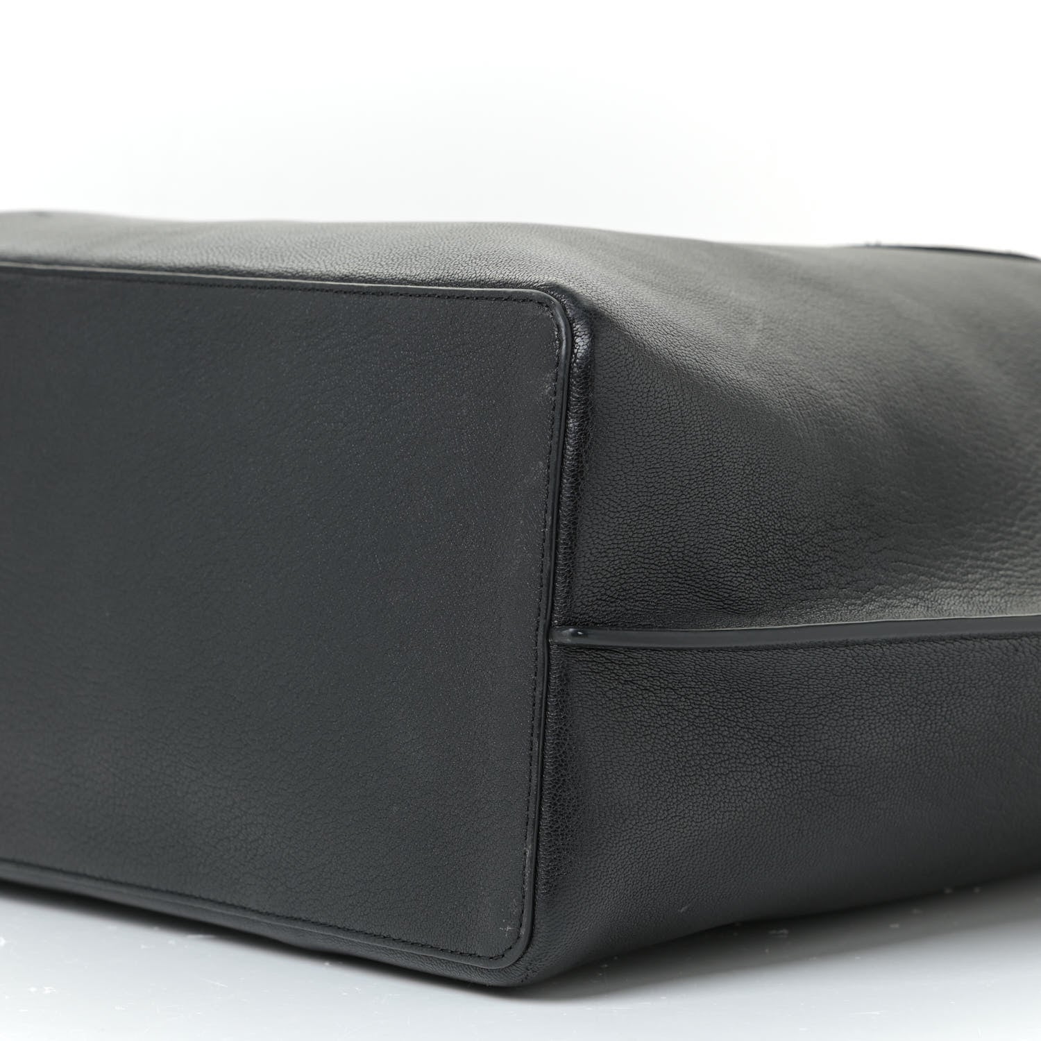 Valentino Garavani Calfskin Large Vlogo Tote Black 8 of 9