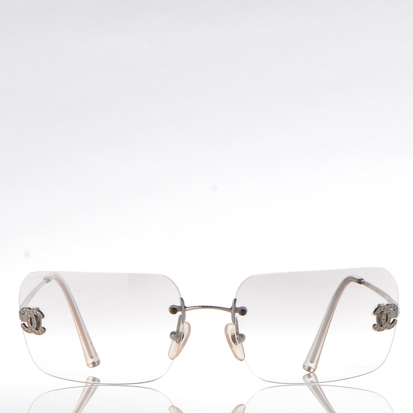 Crystal CC Logo Sunglasses 4017-D