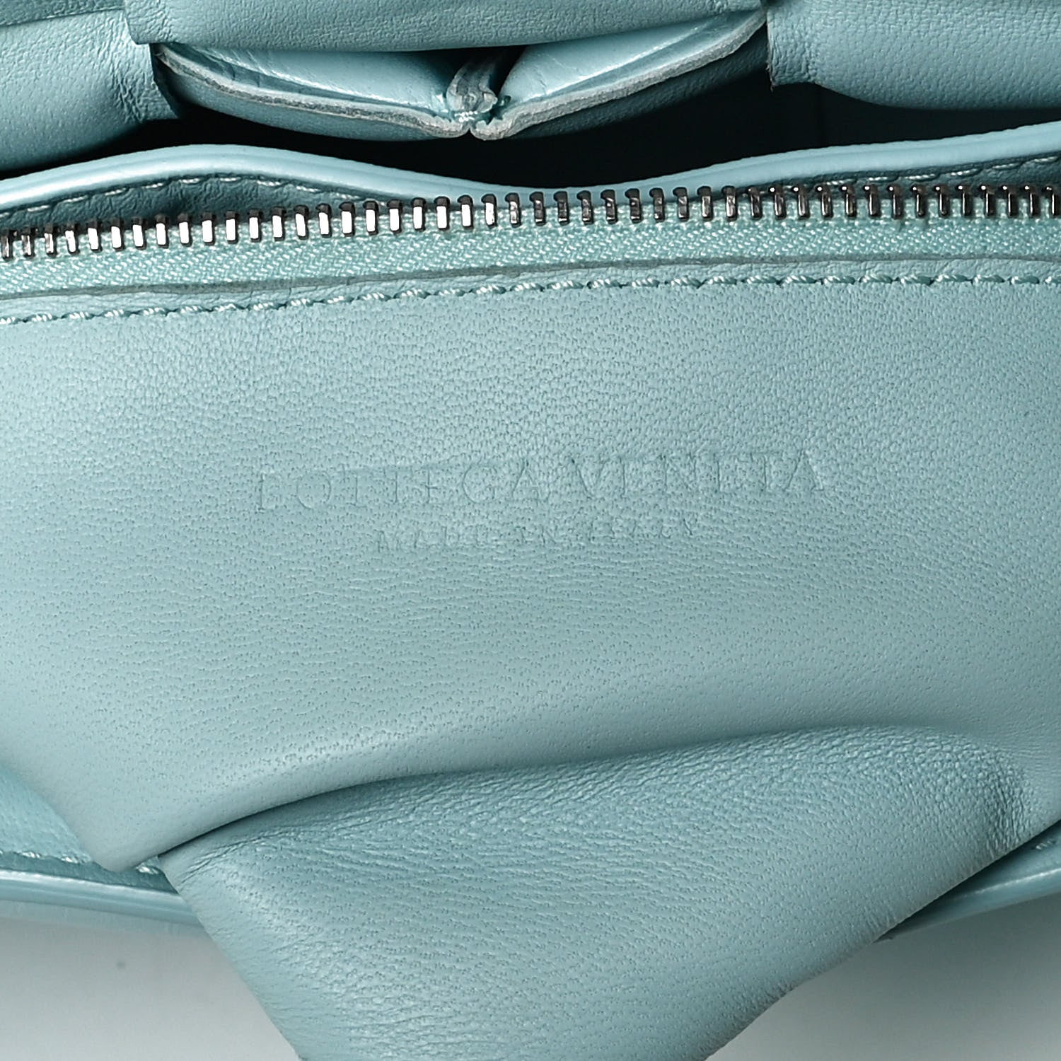 Bottega Veneta Paper Calfskin Maxi Intreccio Padded Cassette Crossbody Bag Ice 6 of 14