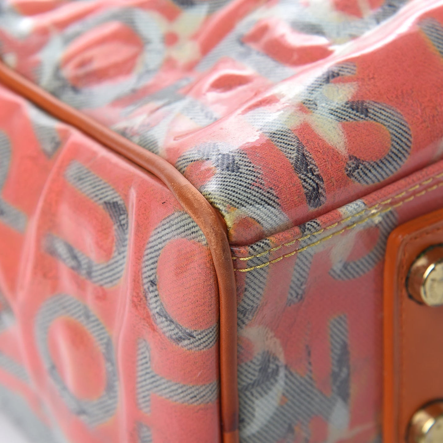 Monogram Pulp Defile Weekender PM Rose