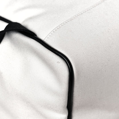 Saint Laurent Canvas Logo City Backpack White 10 of 12