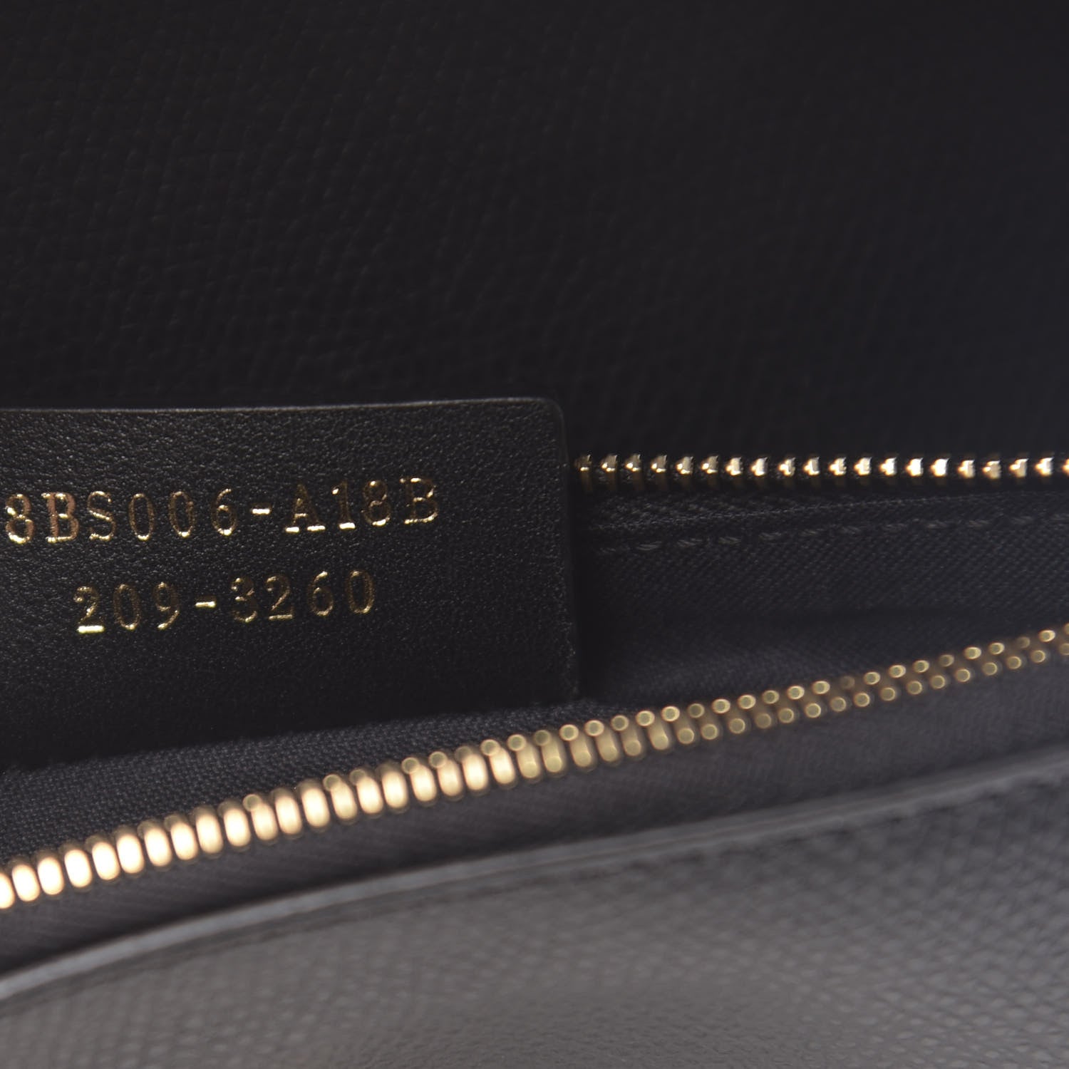 Fendi Vitello Cruise F is Fendi Medium Envelope Wallet on Chain Black 7 of 11