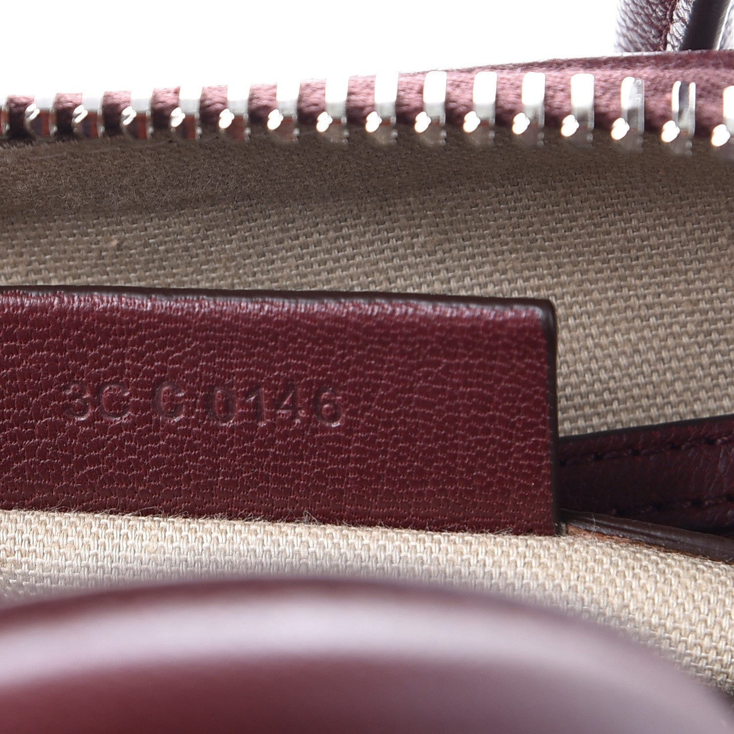 Givenchy Sugar Goatskin Mini Antigona Oxblood 8 of 8
