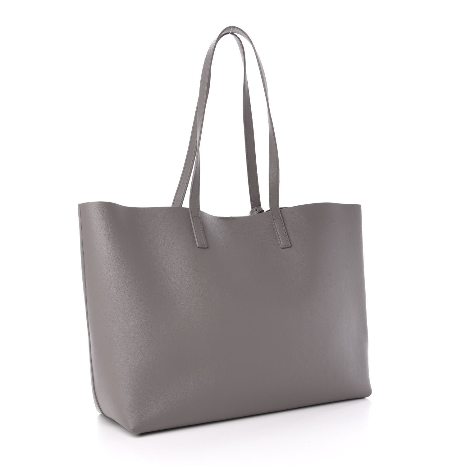 Saint Laurent Calfskin Large Shopping Tote Earth 4 of 15