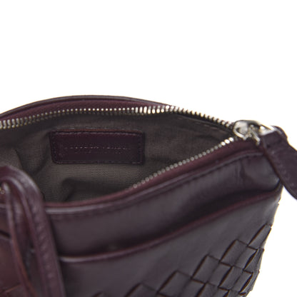 Bottega Veneta Nappa Intrecciato Key Holder Aubergine 6 of 6