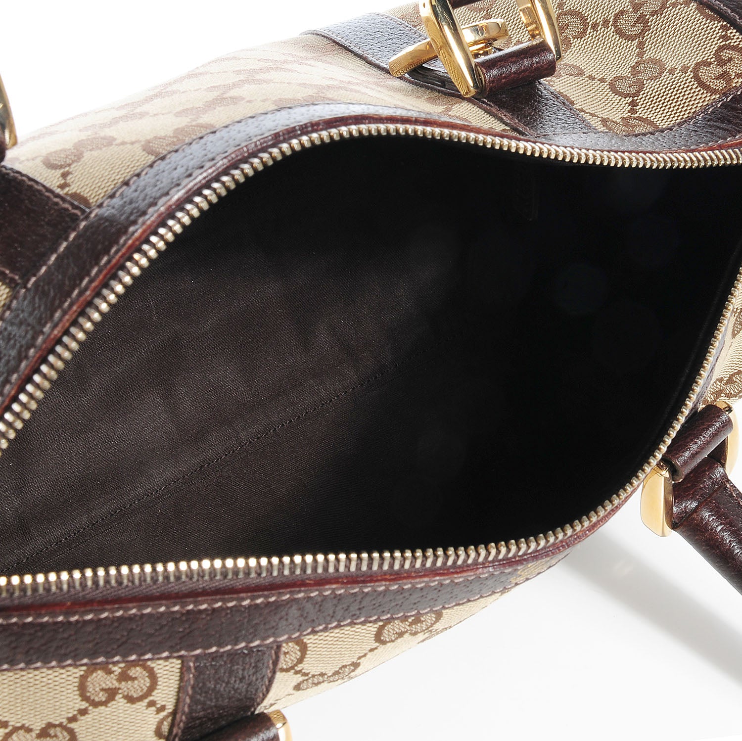Gucci Monogram Small Abbey Boston Brown 5 of 10