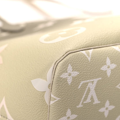 Louis Vuitton Monogram Giant Spring In The City Neverfull MM Sunset Kaki 12 of 13