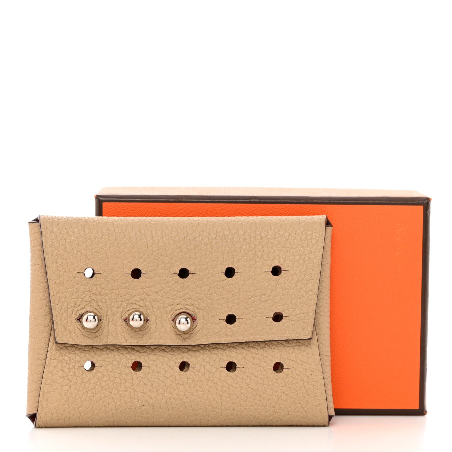Hermes Calfskin Petit H Change Purse Multicolor 7 of 7