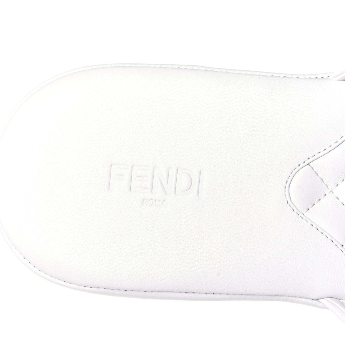 Nappa Mens Slippers 11 White