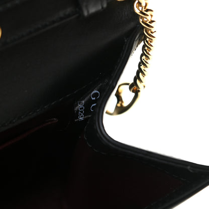 Gucci Smooth Calfskin Small Zumi Top Handle Shoulder Bag Black 5 of 9