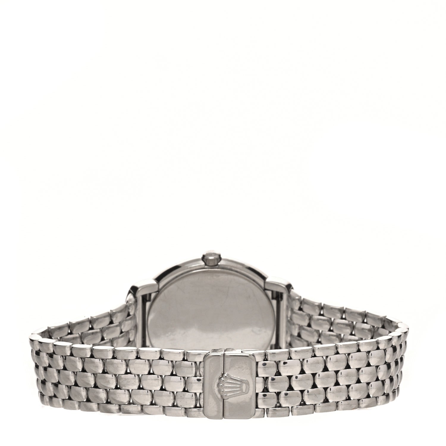 Rolex 18K White Gold Diamond Mother of Pearl 26mm Cellini Cellissima Quartz Watch 6672 3 of 4