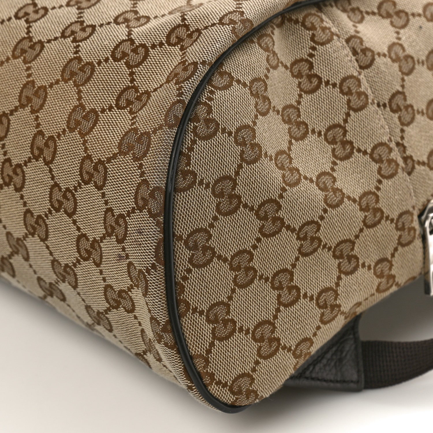 Gucci Monogram Travel Backpack Dark Brown 9 of 9