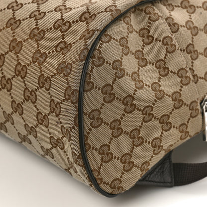 Gucci Monogram Travel Backpack Dark Brown 9 of 9