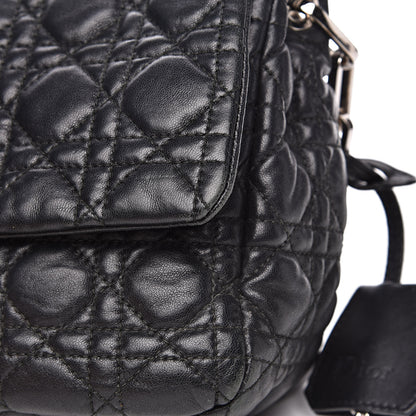 Christian Dior Lambskin Cannage New Lock Flap Black 11 of 16