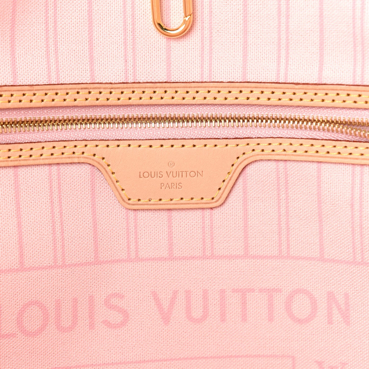 Damier Azur Neo Neverfull MM Rose Ballerine