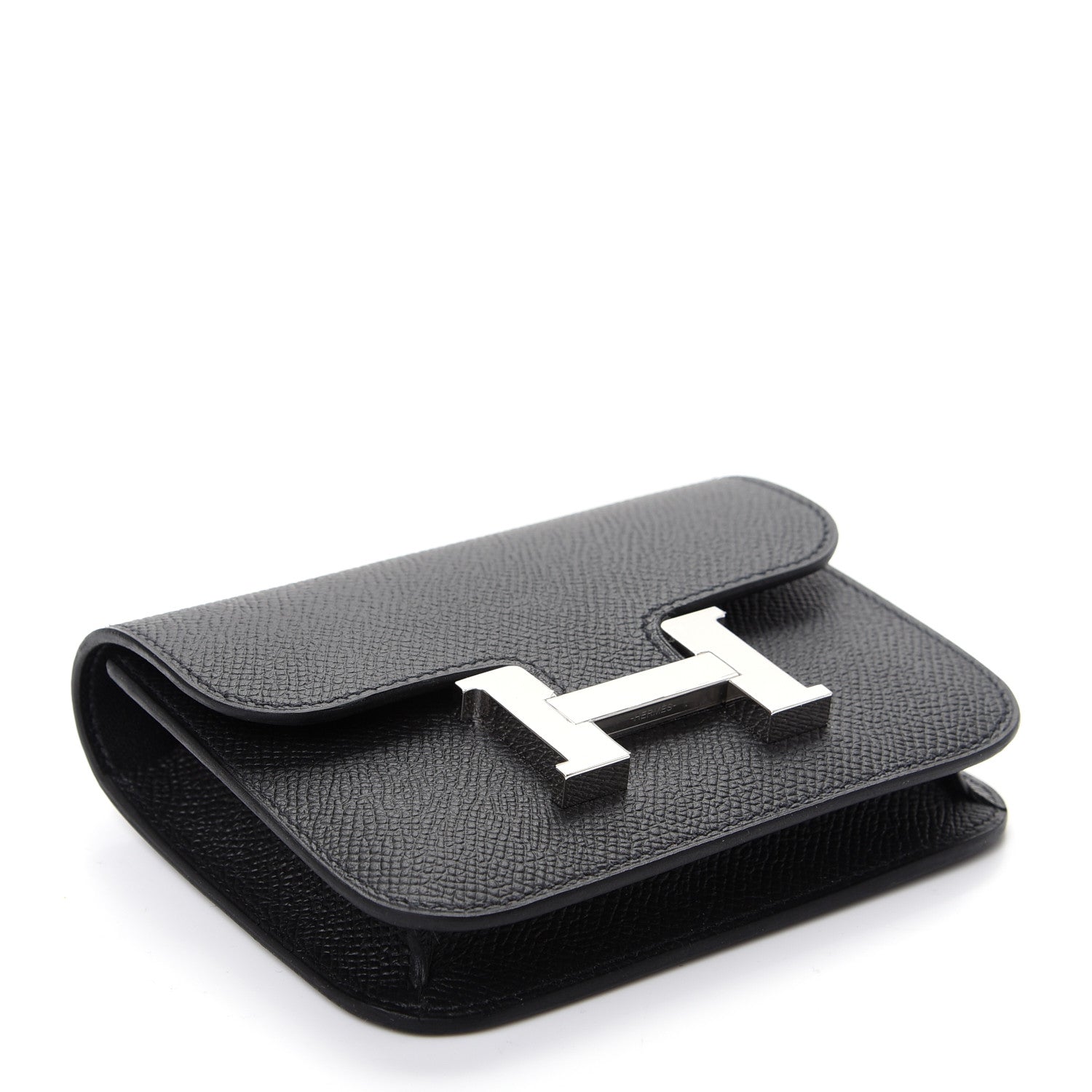 Hermes Epsom Constance Slim Wallet Black 5 of 8
