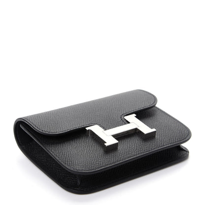 Hermes Epsom Constance Slim Wallet Black 5 of 8