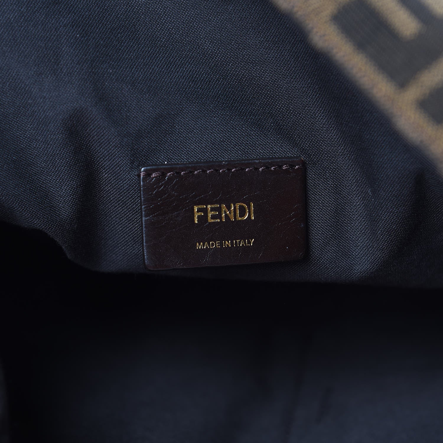 Fendi Zucca Vitello Elite Small Hobo Tobacco Orange 6 of 11