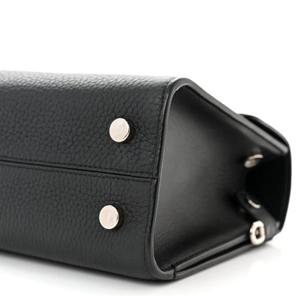 Christian Dior Grained Calfskin Diorever Flap Black 9 of 12