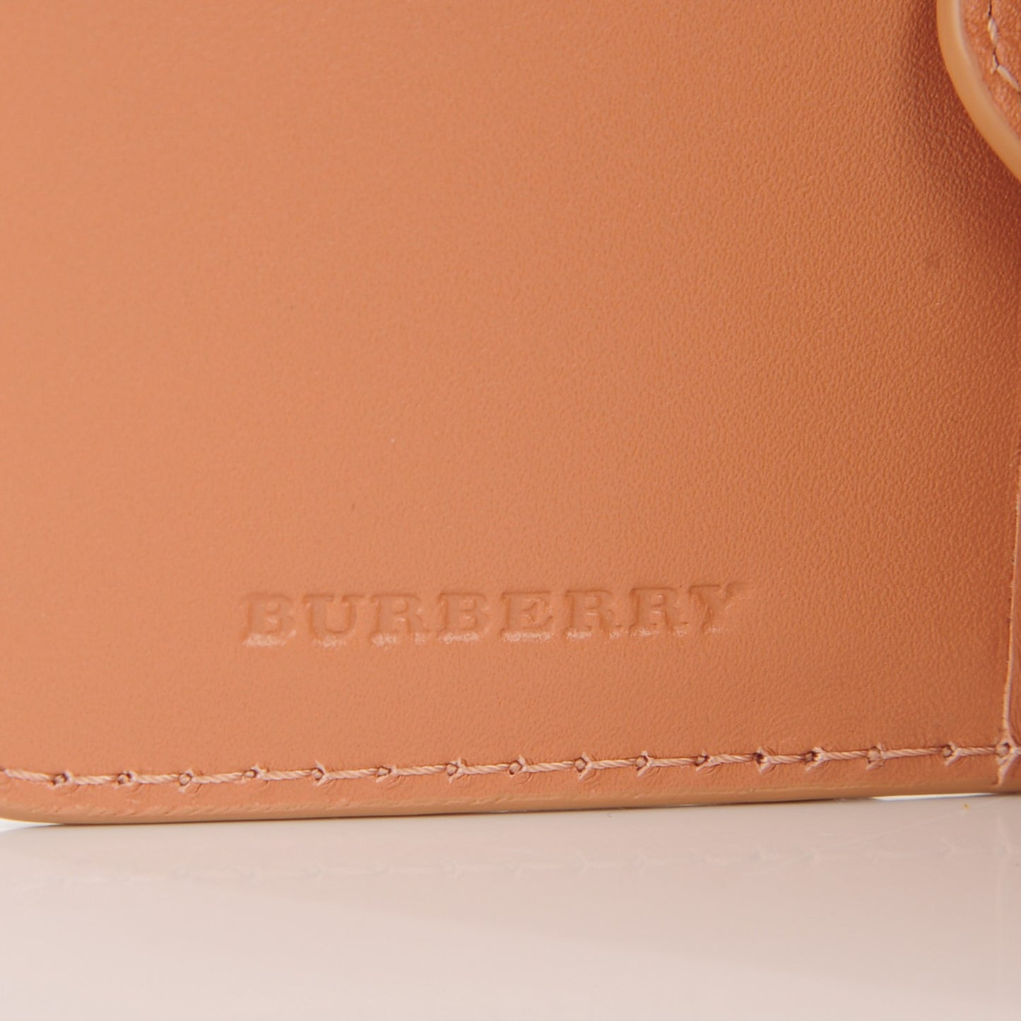 Calfskin Haymarket Check Continental Wallet Pink