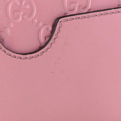 Gucci Guccissima Small Padlock Shoulder Bag Rose Baby Candy 9 of 9