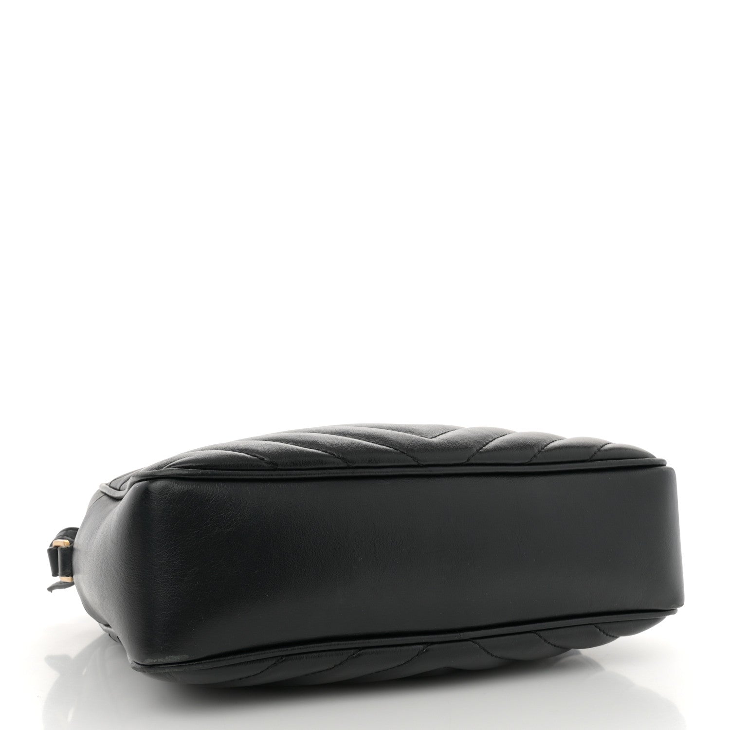 Saint Laurent Calfskin Matelasse Monogram Lou Camera Bag Black 4 of 14